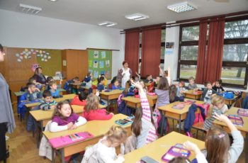 Predškolci u školi