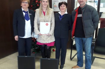 Zagrebačka banka donirala dva računala djeci vrtića Maslačak Đurđevac