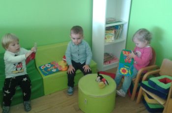 Prvi tjedan PČELICA u novom prostoru jaslica