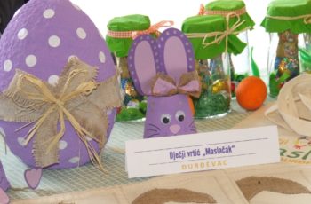 Vrtić Maslačak sudjelovao na 4. izložbi pisanica “Uskrsu ususret”