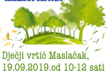 ZELENA ČISTKA U DJEČJEM VRTIĆU MASLAČAK