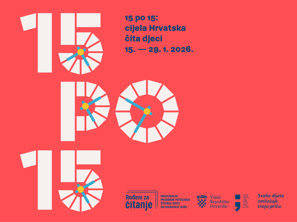 15 po 15: cijela Hrvatska čita djeci