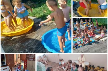 PUŽIĆI U IGRI VODOM I PIJESKOM